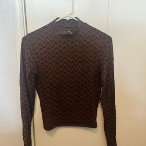 Hollister Mock Neck Long Sleeve